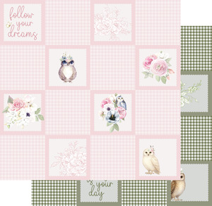 Uniquely Creative - Whispers of Wisdom - 12x12 Pattern Paper - Soft Landing