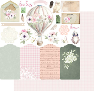 Uniquely Creative - Whispers of Wisdom - 12x12 Pattern Paper - Cherished Details