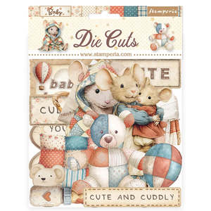 Chipboard Stamperia: Stamperia - Baby - Die Cuts