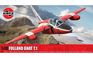 Airfix: Airfix - Model Kit - Folland GNAT T.1 1:48 (Skill Level 2)
