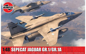 Airfix: Airfix - Large Starter Set - SEPECAT Jaguar GR1/GR1a 1:48 (Skill Level 4)