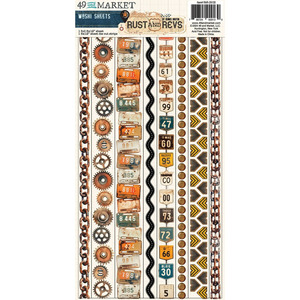 49 and Market - Rust and Revs - Washi Sheets