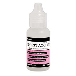 Adhesives Glue: Ranger - Inkssentials Glossy Accents Mini