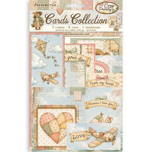 Collectables Ephemera: Stamperia - Cozy Family - Cards Collection