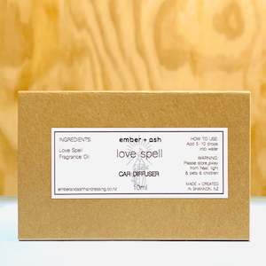 Diffusers Oils: Love Spell - Car Diffuser