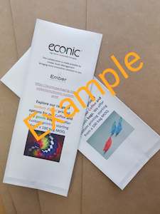 Custom Print Econic®Snow Coffee 500g Bag: SAMPLE PACK