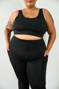 Embrace: LuxeFit Tight Full Black - 2.0