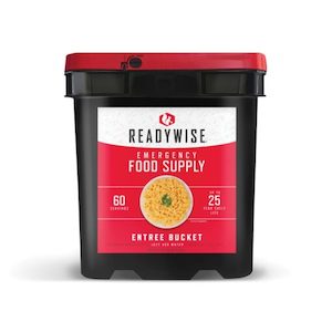 Products: 60-Serve Mains Bucket of Emergency Survival Food - Emergency Food NZ