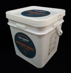 Products: 7 Day - 1 Person Emergency Survival Food Bucket (Back Country Cuisine) - Emergency Food NZ