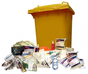 1-12 Person Emergency Survival Kit in a Wheelie Bin - Emergency Food NZ
