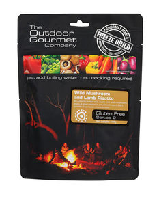 Products: Wild Mushroom and Lamb Risotto (Gluten Free) - Emergency Food NZ