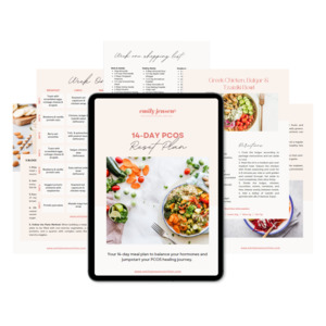 Products: 14-DAY PCOS Meal Plan (PDF) - Emily Jensen Nutrition & Natural Medicine