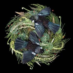 Home, haukāinga 3 (green wreath) 2022