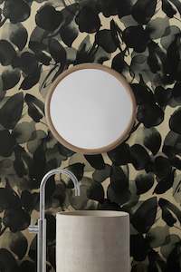 Botanic Wallpaper - Black Gold