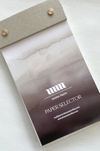 Trade Samples: Paper Selector sample book