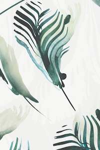 Sample - Palm Wallpaper Verde