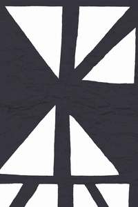 Fawn: Sample - Geo-graphic Wallpaper Denim