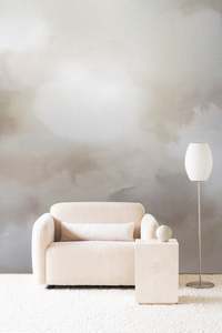 Fawn: Dispersion Wallpaper - Champagne metallic