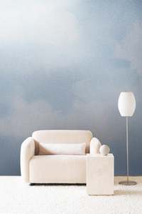Fawn: Dispersion Wallpaper - Sky metallic