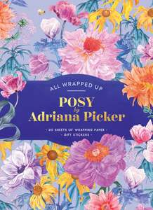 Notecards And Writing Sets: All Wrapped Up: Posy by Adriana Picker - Gift Wrap Book