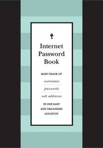 Notecards And Writing Sets: Internet Password Book