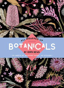 Notecards And Writing Sets: All Wrapped Up: Botanicals by Edith Rewa - Gift Wrap Book