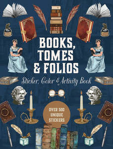 Craft: Books, Tomes & Folios Sticker, Colour & Activity Book
