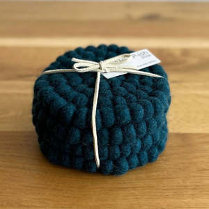 Placemats And Coasters: SHEEP - ish Design - Felted NZ Wool Coasters, Trivets & Pot Stands assorted design/price