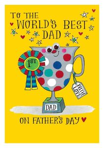 Fathers Day Cards: To The World's Best Dad card