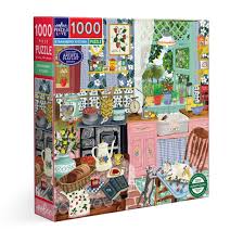 Jigsaws Adult: eeBoo - Strawberry Kitchen 1000pc Jigsaw Puzzle