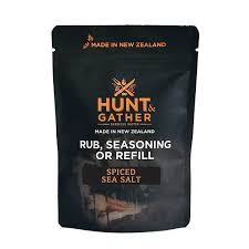 Fathers Day Cards: Hunt & Gather - Spiced Sea Salt Refill Bag 200g