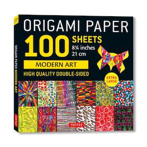 Origami Paper 100 sheets Modern Art (21cm): Tuttle