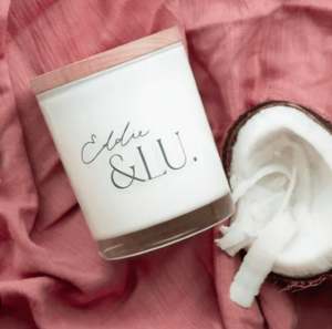 Eddie Lu Home Fragrances: Eddie & Lu Wild Orchid Coconut Wax Candle Mini