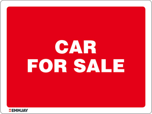 Car For Sale Sign 1082 - Emmjay
