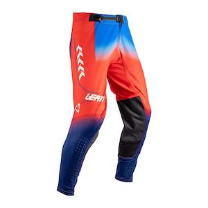 Pants: Leatt 5.5 I.K.S Pant - Royal Blue / Red (M/US32/EU50)