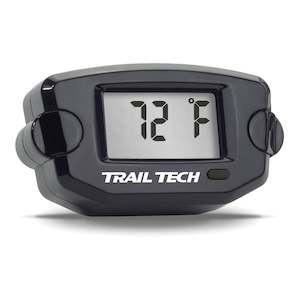 Gauges Clocks: TRAIL TECH TTO - TEMP METER 7mm RADIATOR FIN - BLACK #TT742EF4