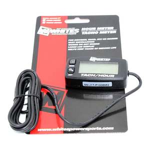 Gauges Clocks: WHITES HOUR TACHO METER - BLACK #WPHTMBLK