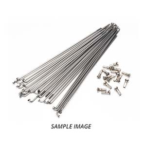 Wheels: SPOKE SET HOSHI S/S SUZ Rr RMZ250 07- /RMZ450 05- 19" #RIMXS833197