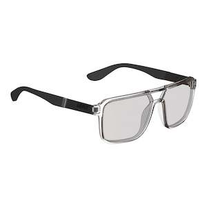 Leatt: Leatt TheViz Sunglasses Pyrenees - Clear/Silver Polarized Silver 20 VLT