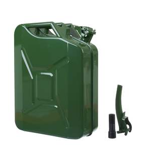 Fuel Oil Tanks: WHITES METAL JERRY CAN 20L WITH FLEX SPOUT