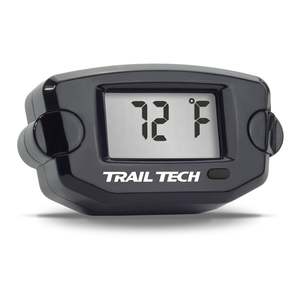 Gauges Clocks: TRAIL TECH TTO - TEMP METER 16mm HOSE - BLACK #TT742EH4