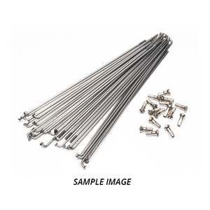 SPOKE SET HOSHI STAINLESS HON Fnt CR80 87-02/ CR85 03-07 17" #RIMXS011177