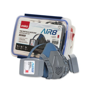 Products: Esko AIR8 Half Face P2/P3R Clipbox Kit Empyre Agri Essentials