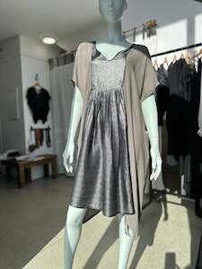 Nutmeg and Silver Sweet Heart Dress