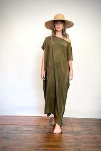 Silk Crepe De Chine Nap Sack