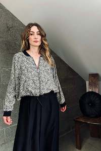 Forget Me Not Collection: Forget Me Not Bomber Jacket