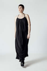 Simple Silks: Silk Halter Dress