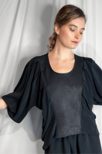 Leather Lace: Night Vision Top