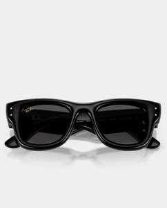 All Accessories: Ray Ban Wayfarer Puffer - Black/Ultra Black Lens