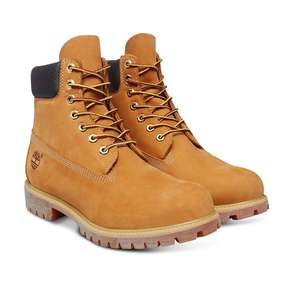 All Footwear: Timberland Mens 6 Inch Premium Waterproof Boot - Wheat Nubuck